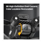 Hzl A13 Drone,8k Çift Kameralı Karbon Fiber, Elektrikli Ayarlanabilir Lens, Uzaktan Kumandalı Drone - Görsel 4