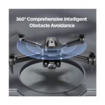 Hzl A13 Drone,8k Çift Kameralı Karbon Fiber, Elektrikli Ayarlanabilir Lens, Uzaktan Kumandalı Drone - Görsel 5