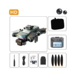 Hzl Katlanabilir 8k Çift Kameralı Gps Drone, Elektronik Sabitlemeli ve 360° Derece Dönüşlü Drone - Görsel 4