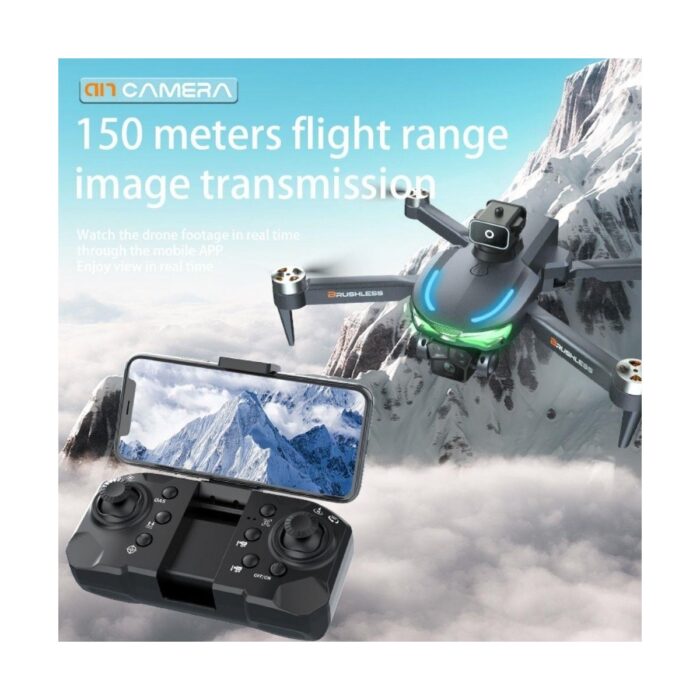 Hzl A17 Drone, Katlanabilir, Akıllı 4K Kameralı,360 Derece Roll, Havada Sabitlemeli Yüksek Hızlı Drone - Görsel 4