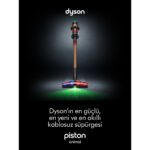 Dyson V16 Piston Animal Kablosuz Süpürge (Mat Siyah/bakır)
