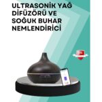 Ronanna Büyük Su Hazneli Ultrasonik Difüzör ve Oda Nemlendirici