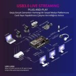 Feelworld L4 Çoklu Kamera Video Mikseri  10.1''dokunmatik Ekran - Görsel 3