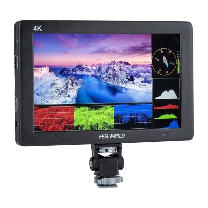 Feelworld T7 Plus 7 Inç 3D Lut  Kamera Alan Monitörü 1920X1200  4K HDMI - Görsel 1