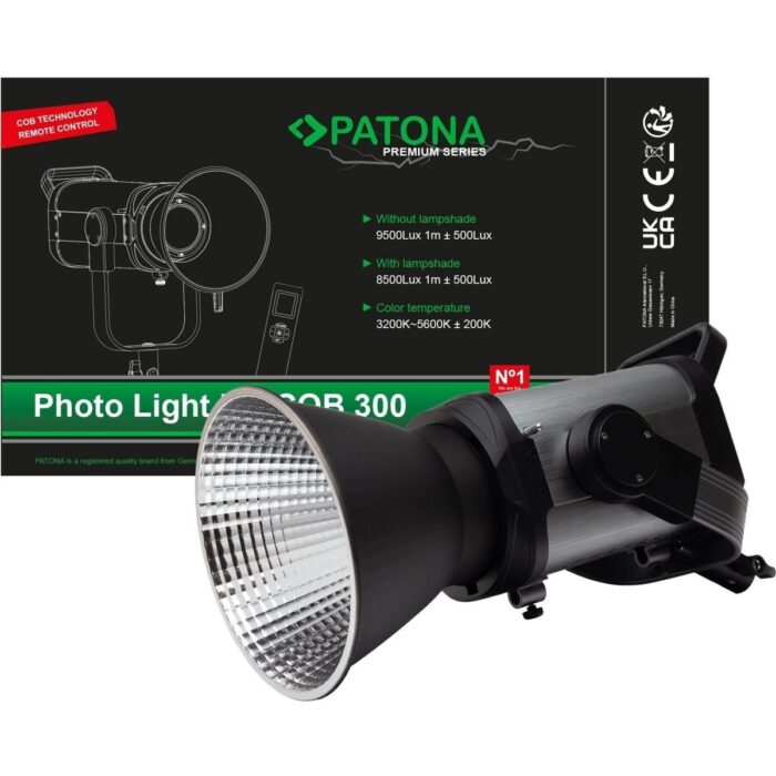 Patona COB-300 Watt Bi Color Tek'li Kit LED Video Işığı - Görsel 4