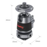 Smallrig 2948B Mini Top Kafa  (2 Adet) - Görsel 3