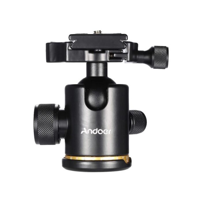 Andoer D3700 Alüminyum Alaşımlı Bilyalı Top Kafa - Görsel 1