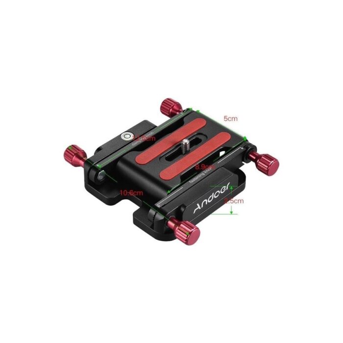 Andoer D5092 Z-5 Z-Tilt Kafalı Katlanır Hızlı Bırakma Plakası - Görsel 2