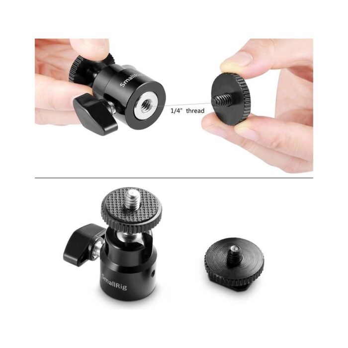 Smallrig 2059 1/4 ''top Kafa Ek 1/4'' Vida (2 Adet ) - Görsel 4