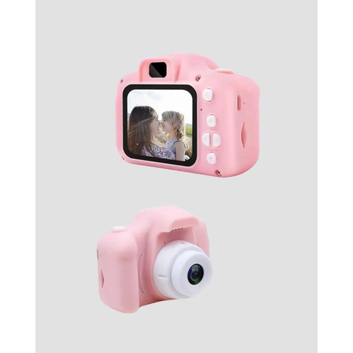 Pembe Mini 1080P Hd Çocuk Kamera - 8mp, Video Kaydı,tf Kart Destekli - Görsel 2