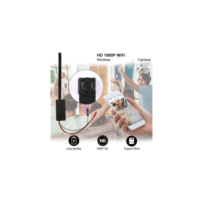 Aksiyon Global 1080P Ip Modül Full Hd Kablosuz Kamera Güvenlik Bakıcı Kamerası - Lisinya - Görsel 4