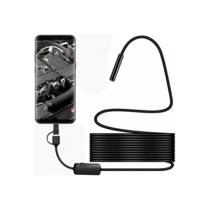 110001253774403.jpg Aksiyon Global Endoskop Yılan Video Kamera Led’li 10 Metre 7 mm Sert Kablo - Lisinya - Görsel 1