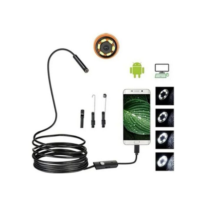 Aksiyon Global Endoskop Yılan Video Kamera Led’li 10 Metre 7 mm Sert Kablo - Lisinya - Görsel 2