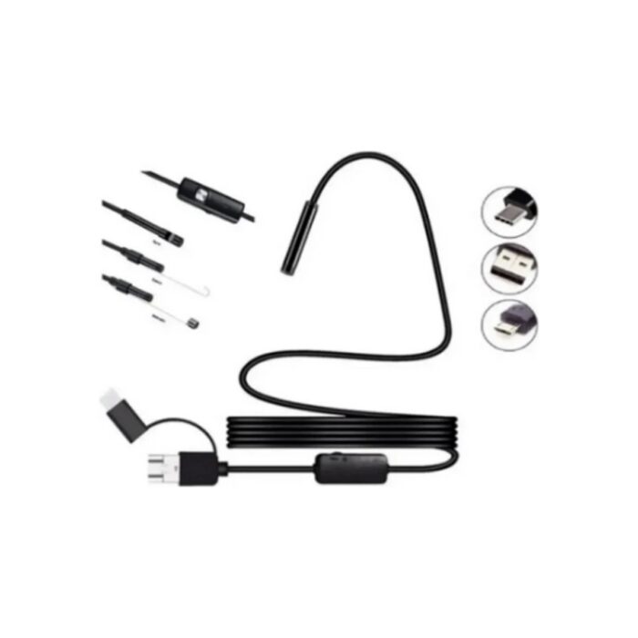 Aksiyon Global Endoskop Yılan Video Kamera Led’li 10 Metre 7 mm Sert Kablo - Lisinya - Görsel 4