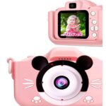 Aksiyon Global Çocuk Dijital Fotoğraf Makinası 20 Mp Video Kaydedici 2.0 Inç Çift Kameralı - Lisinya