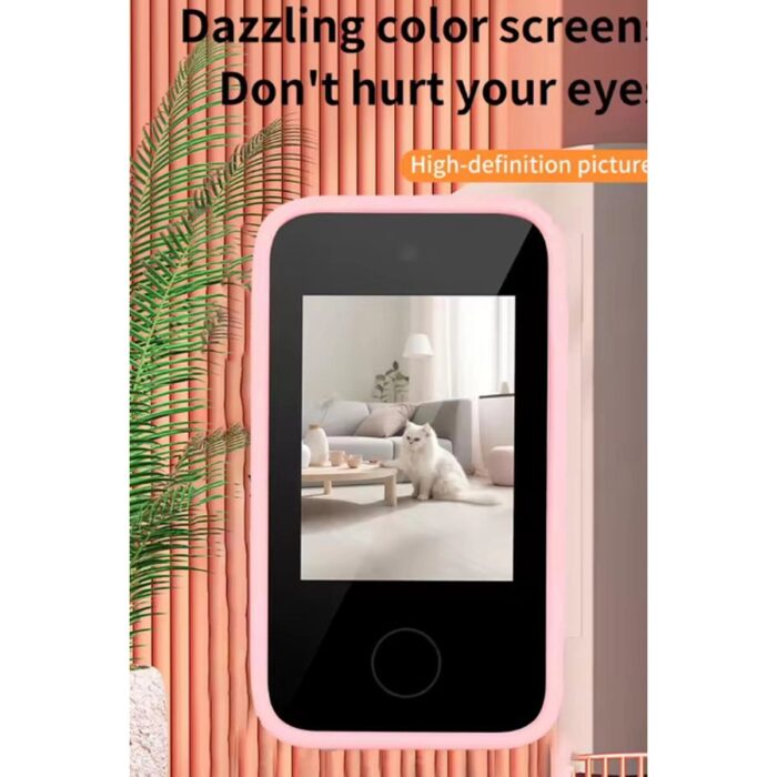 Aksiyon Global Telefon Modelli Çocuk Dijital Fotoğraf Makinası Çift Kameralı Dokunmatik Ekran 2.0 Ekran - Lisinya - Görsel 4