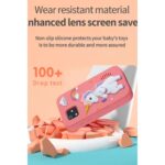 Aksiyon Global Telefon Modelli Çocuk Dijital Fotoğraf Makinası Çift Kameralı Dokunmatik Ekran 2.0 Ekran - Lisinya - Görsel 5