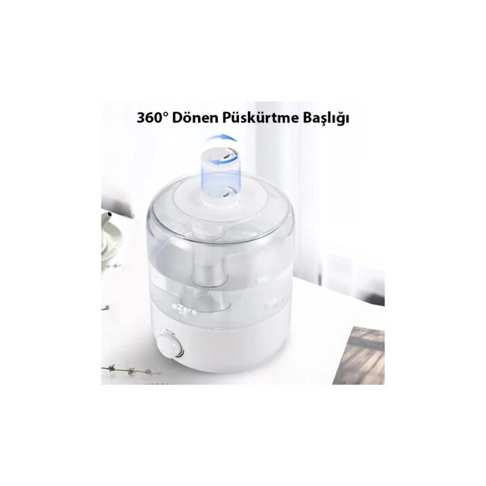 Aksiyon Global Ezere Yatak Odası Için Üstten Doldurmalı 25 L Büyük Su Tankıotomatik Kapanma Sessiz Soğuk Sisli NEMLENDIRICI-(1903) - Görsel 4