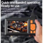 Aksiyon Global Ekranlı 3 Kameralı 10 mt Hafıza Kart Destekli Sert Kablo Yılan Endoskop Kamera 8 mm 4.3 Inc - Lisinya - Görsel 5