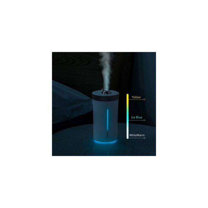 Aksiyon Global Baseus Whale Araç ve Ev Ultrasonik Hava Nemlendirici Gece LAMBASI-(1903) - Görsel 5