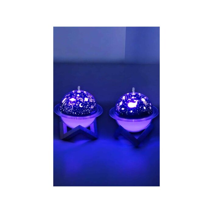 AyrStore Hava Nemlendirici Projeksiyon Görünümlü USB Bağlantılı Aromaterapi - Görsel 5