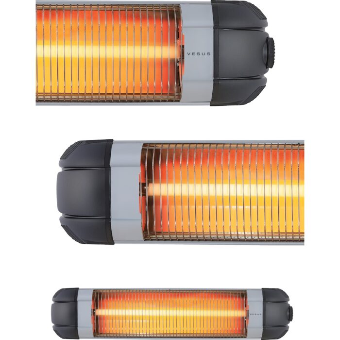 Pazaraza Vesus 3000W Infrared Elektrikli Isıtıcı Duvar ve Ayak Için Uygun - Görsel 2