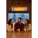 Pazaraza Vesus 3000W Infrared Elektrikli Isıtıcı Duvar ve Ayak Için Uygun - Görsel 3