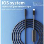 Hayat Store Endoskop Yılan Video Kamera Ios Uyumlu Led’li 5 Metre 7 mm Sert Kablo 2mp Full Hd - Lisinya