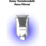 Taşınabilir Kablosuz Elektrikli El Süpürgesi- Ev, Ofis, Araba ,klavye Temizliği Için Ideal - Görsel 4