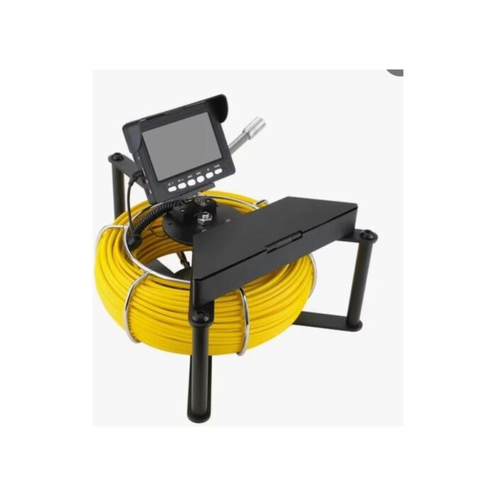 Aksiyon Global Profosyonel Ekranlı Kameralı 30 Metre Fiber Kablo Yılan Endoskop Kameralı Hafıza Kart Girişli Kuyu, Sondaj, Kanalizyasyon Kamerası 8 mm 4.3 Inc - Lisinya - Görsel 5