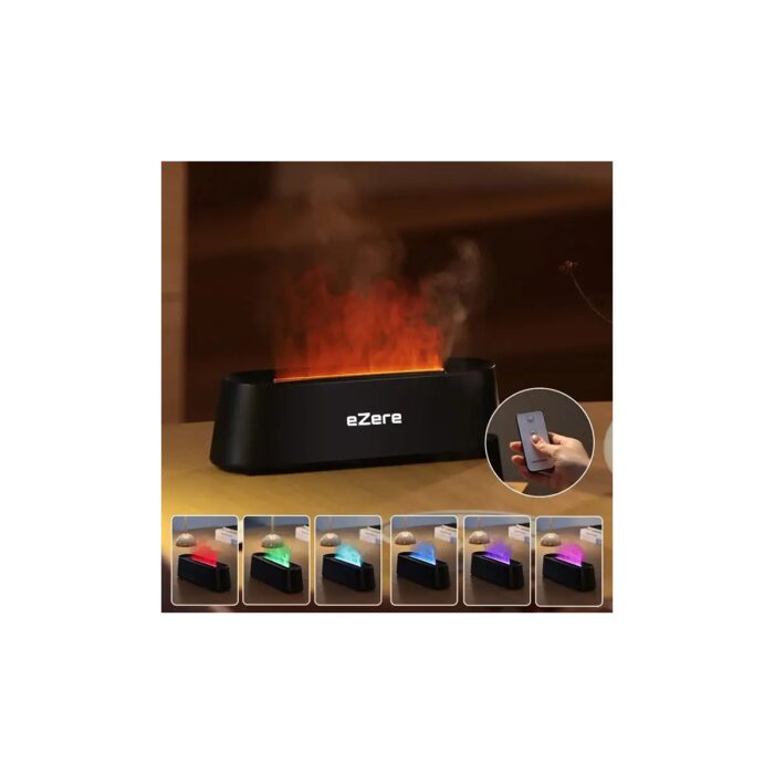 110001254758549.jpg Aksiyon Global Ezere A3 Ev ve Ofis Için Alev Difüzörü ve Ultrasonik Hava NEMLENDICI-(1903) - Görsel 1