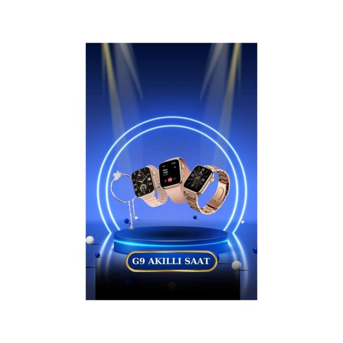 Kadınlar Için Dokunmatik Ekran Akıllı Saat ve  Kablosuz Bluetooth Kulaklık Anc Özelliği - Görsel 3