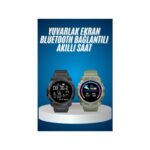 Yeni Nesil Akıllı Saat Bluetooth Bağlantılı Android ve Ios Uyumlu - Görsel 2