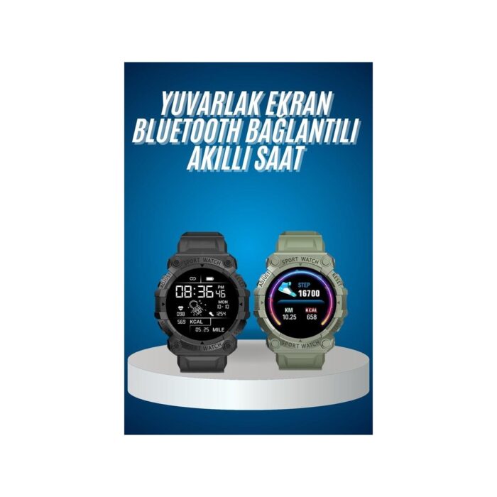 Yeni Nesil Akıllı Saat Bluetooth Bağlantılı Android ve Ios Uyumlu - Görsel 2