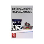 Seti Bluetooth Kulaklık Ucuz Kaliteli Yeni Nesil Akıllı Saat - Görsel 2