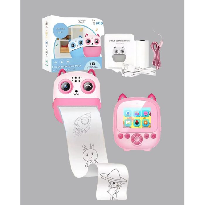 Çocuklar Için Anında Baskı Dijital Kamera 48MP Full Hd - Görsel 3