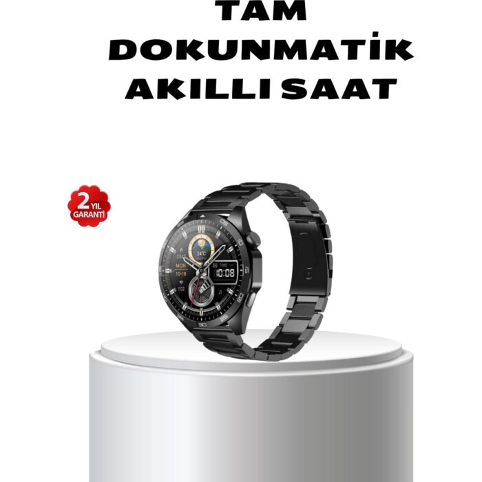 Bluetooth Akıllı Saat – Nabız, Adım Sayar, Uyku Takibi ve Spor Modlarıyla Akıllı Yaşam Asistanı - Görsel 1