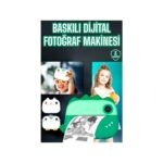 Çocuklar Için Özel Fotoğraf Makinesi Printer Kamera Taşınabilir Hd - Görsel 2