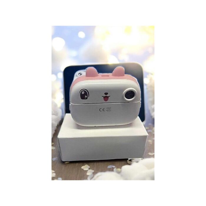 Çocuklar Için Özel Fotoğraf Makinesi Printer Kamera Taşınabilir Hd - Görsel 5