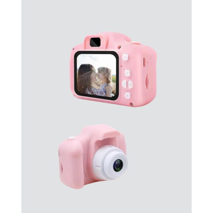 Pembe Mini 1080P Hd Çocuk Kamera – 8mp, Video Kaydı,tf Kart Destekli - Görsel 2
