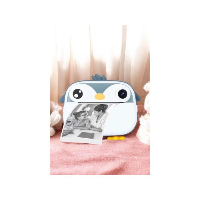 Çocuk Fotoğraf Makinesi Dijital Hd Video Rulo Kağıt Baskılı Yazıcı - Görsel 5