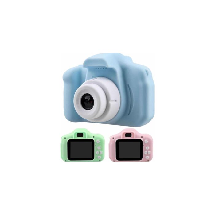 Çocuklara Özel Fotoğraf ve Video Çeken Mini Çok Renkli Fotoğraf Makinesi - Görsel 1