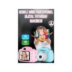 Çocuk Kamerası Profesyonel Hafif ve Uzun Ömürlü USB Şarjlı 2.0 Inç - Görsel 2