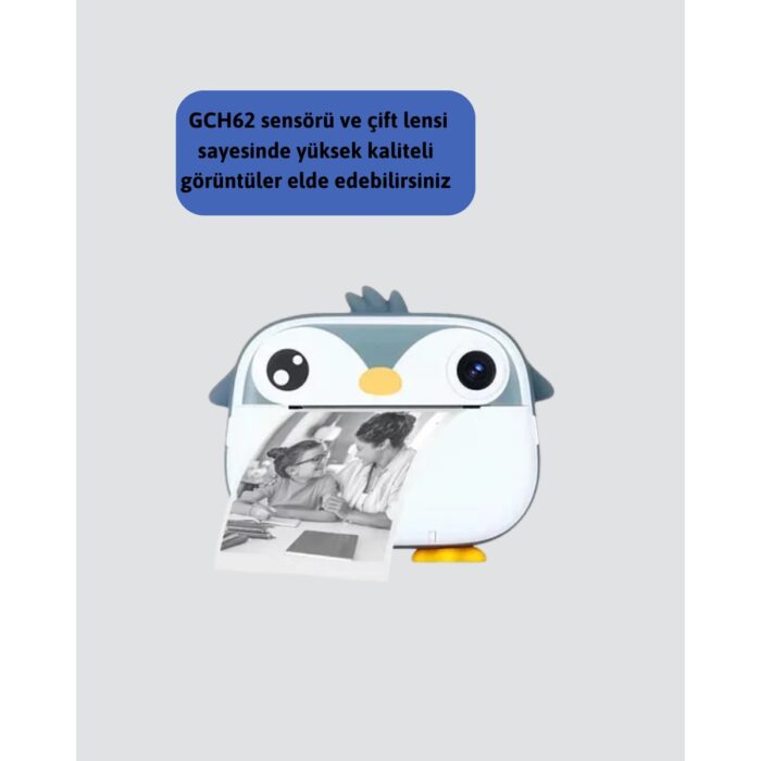 12 Özel Efektli ve Self-Timer Fonksiyonlu Baskı Kamera - Görsel 2