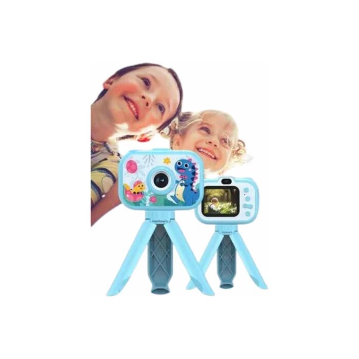 Çocuk Için Eğitici Video Kamera Ayaklı Mini Fotoğraf Makinesi - Görsel 5