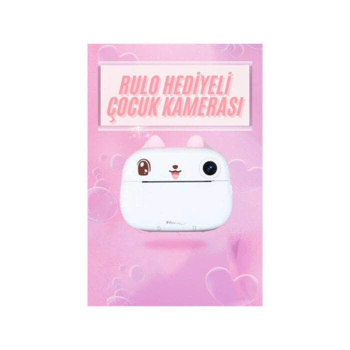 Çocuklar Için Özel Fotoğraf Makinesi Farklı Desen Seçenekli 3 Adet Rulo - Görsel 2