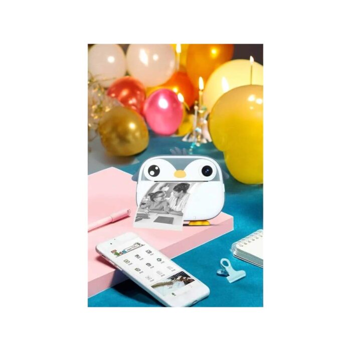 110001254785201.jpg Çocuklar Için Fotoğraf Makinesi Anlık Baskı Makinesi Hd Görüntü Kalitesi - Görsel 1
