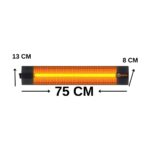 Sunstar Infrared Iç Mekan Isıtıcı Elektirikli Soba 2500W - Görsel 2