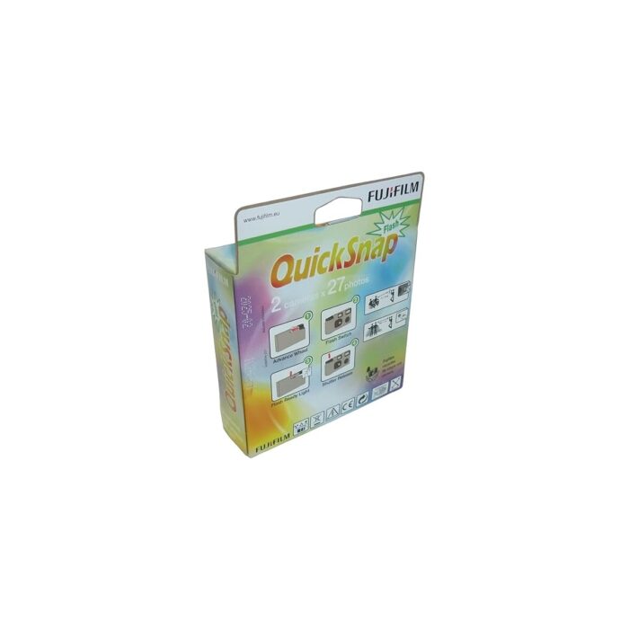 FourForce Fujifilm 7130786 Quicksnap Flash 27 Einwegkamera Iso 400 (2'li Paket) - Görsel 2