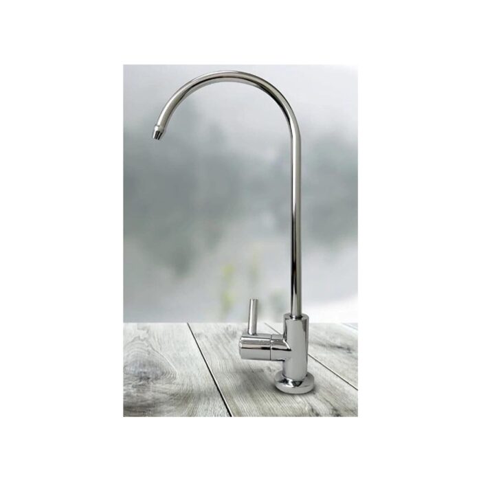 FourForce Arıtma Cihazı Musluğu - Tüm Cihazlara Uyumlu Gümüş Renk Standart Lüks Batarya - Reverse Osmosis Faucet - Görsel 1
